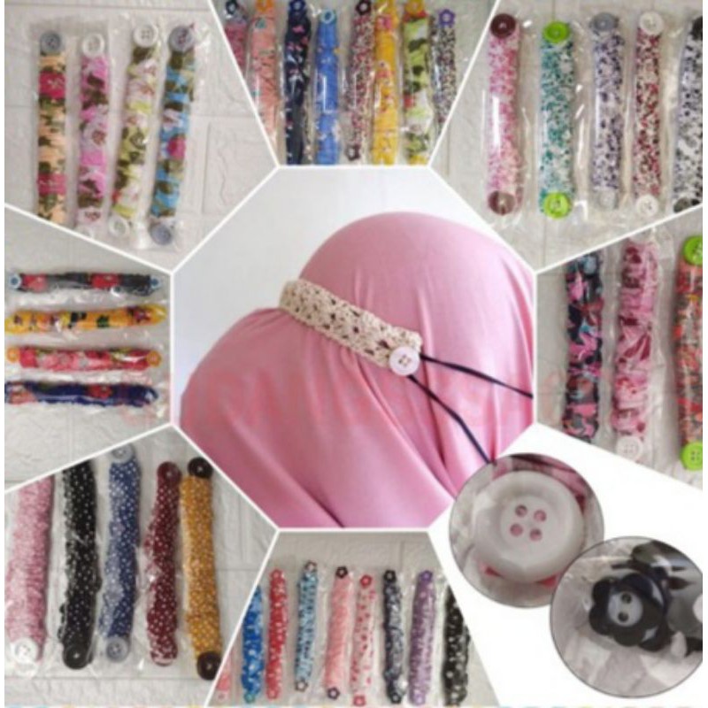 TALI KONEKTOR JILBAB / HIJAB (1 pcs)