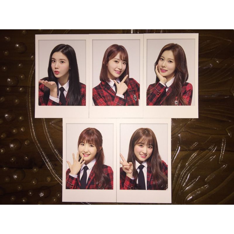 IZ*ONE IZONE SKOOLOOKS PHOTOCARD PC (EUNBI SAKURA HYEWON HITOMI NAKO)