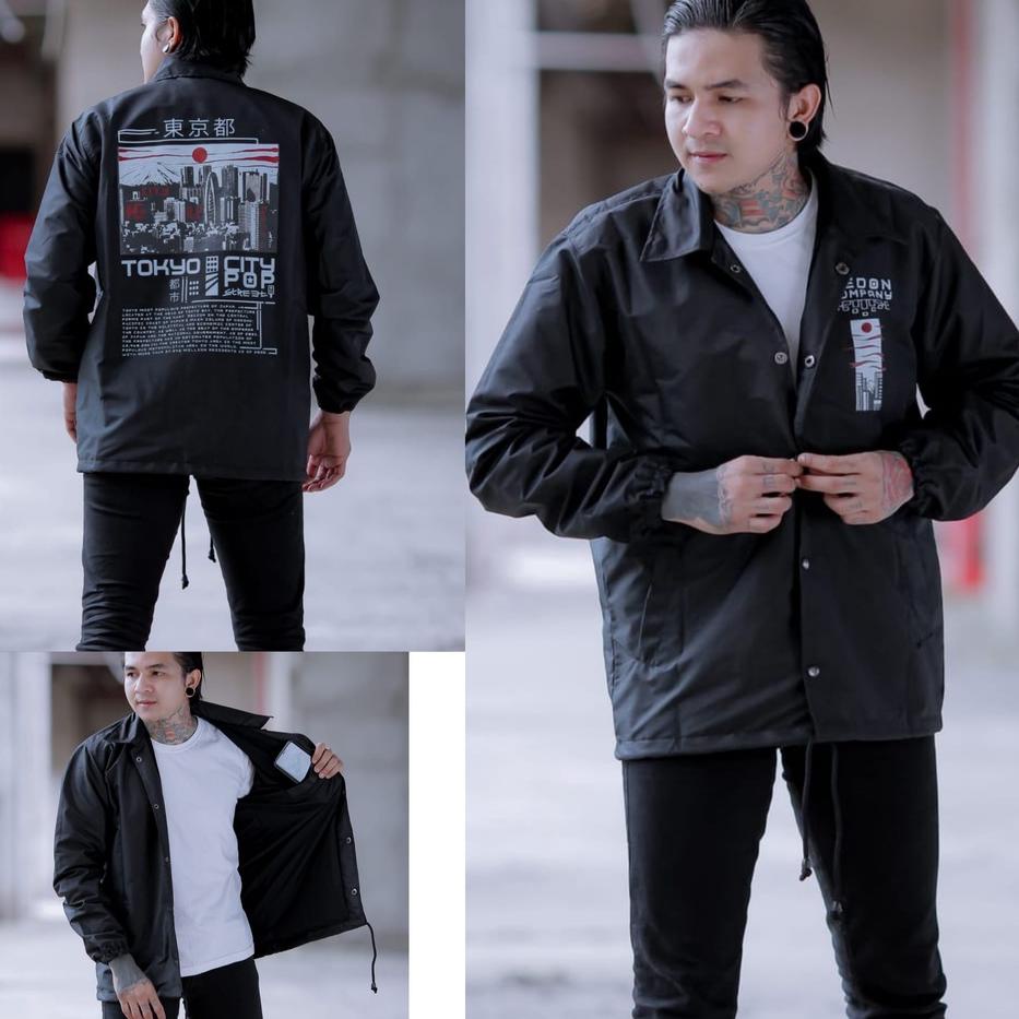 Recomended.. Jaket Coach Erigo // Jaket Pria Coach // Sweater jacket bandung // Jaket Erigo Apparell