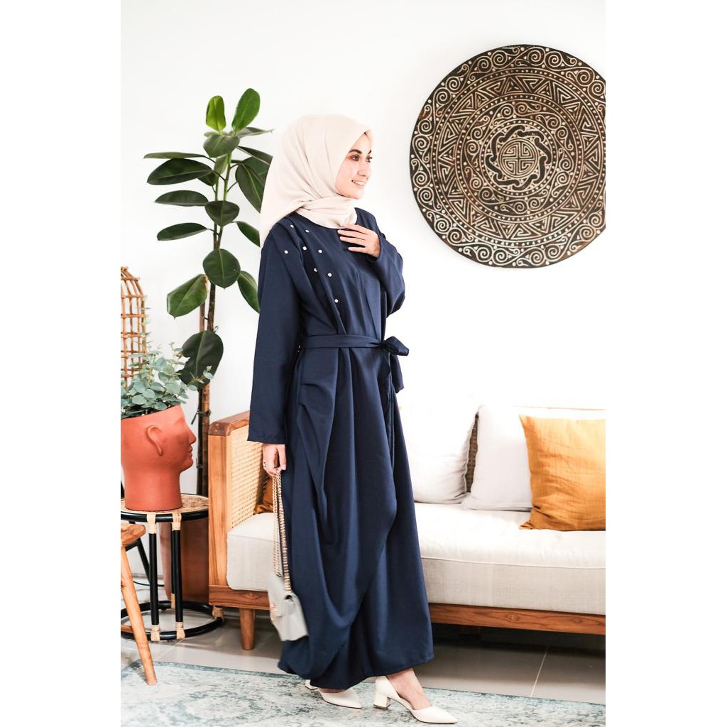 DISKON - YUANITA DRESS - FLOTTILICIOUS / DRES MURAH / GAMIS MURAH / DRES MUSLIM / GROSIR BAJU ONLINE