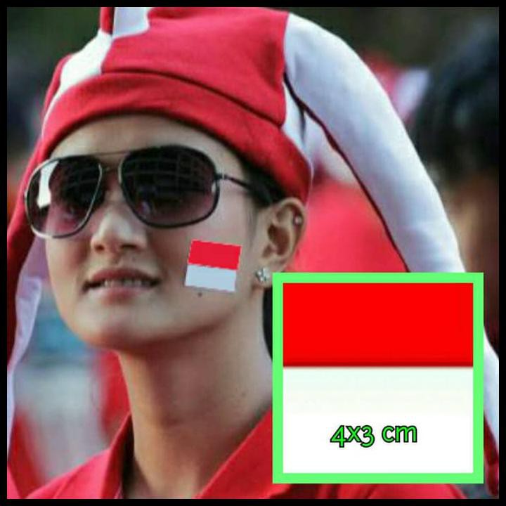 

STIKER PIPI MERAH PUTIH BENDERA INDONESIA