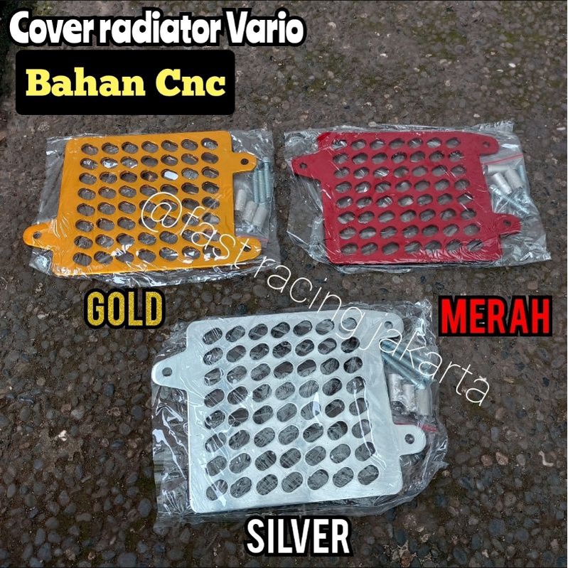 TERMURAH COVER RADIATOR HRC VARIO 125 150 NEW PCX ADV CNC COVER TUTUP RADIATOR VARIO 125 150 PCX