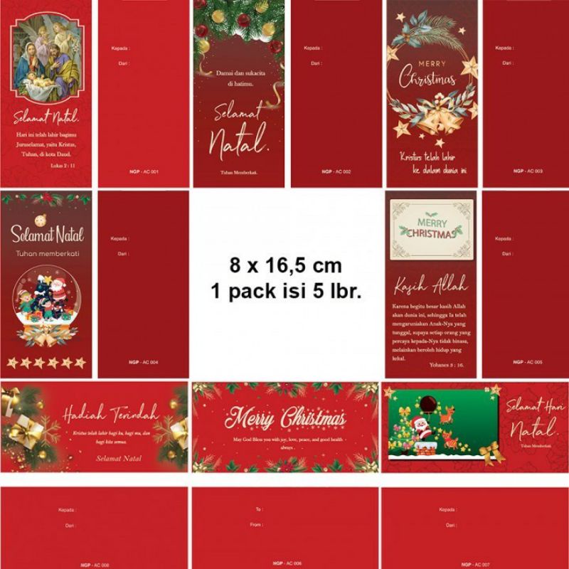 

Angpao Natal isi 5
