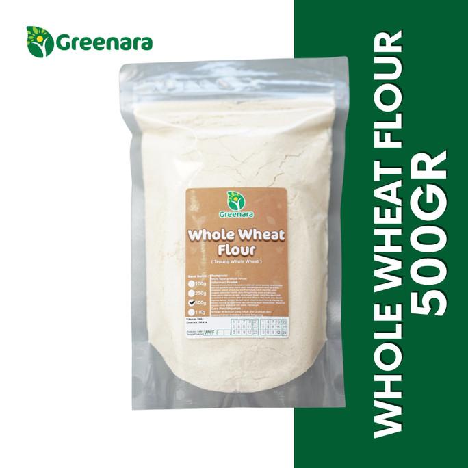 

[[COD]] Wholemeal Flour 500gr / Tepung Whole Meal Gandum utuh PROMO SPECIAL Kode 1347
