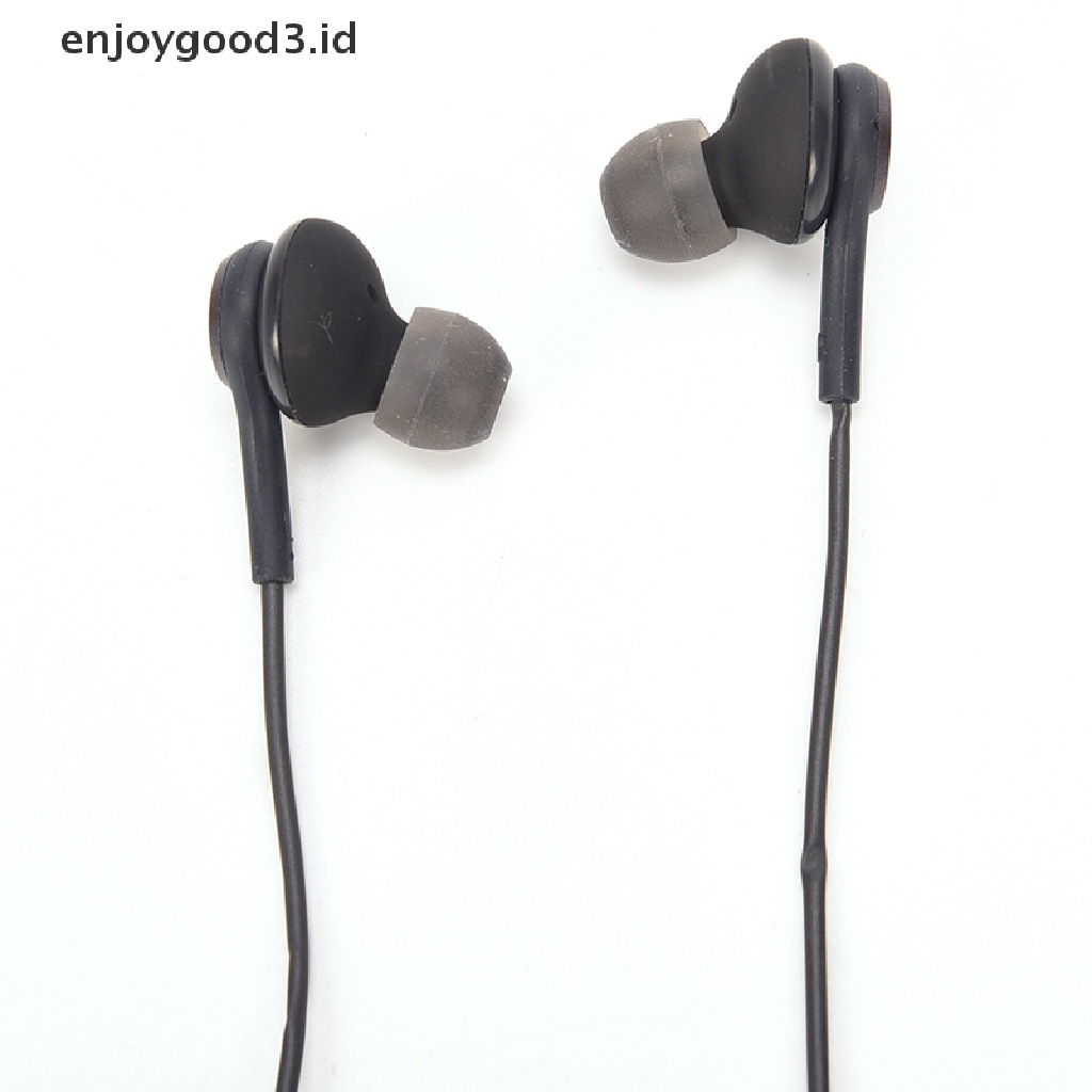 (Id) Earphone In Ear Stereo Super Bass Dengan Kabel Jack 3.5mm + Mic Untuk Handphone