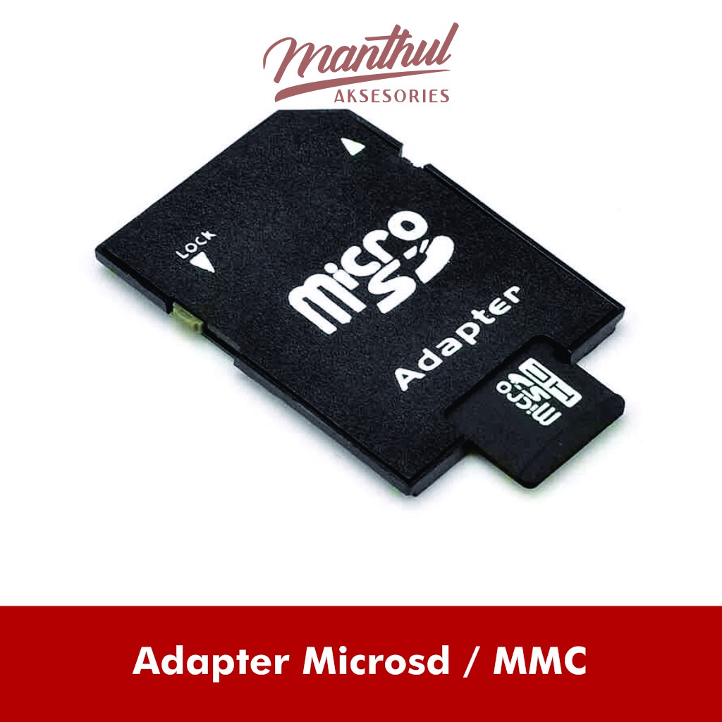 Adaptor MicroSd Micro SD MMC Kartu Memori