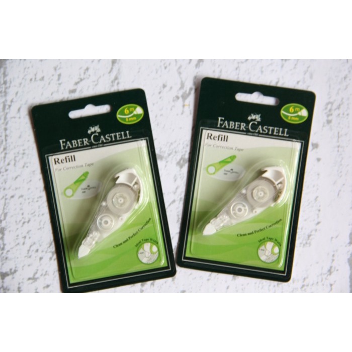 

Gaya Refill Correction Tape 6 M Faber Castell Refillable Trendi