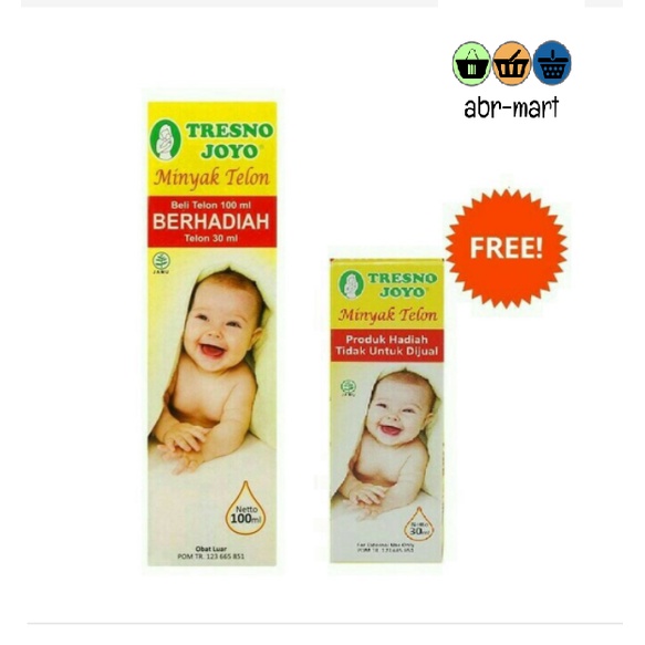 Minyak Telon Tresno Joyo 100ml Free 30ml