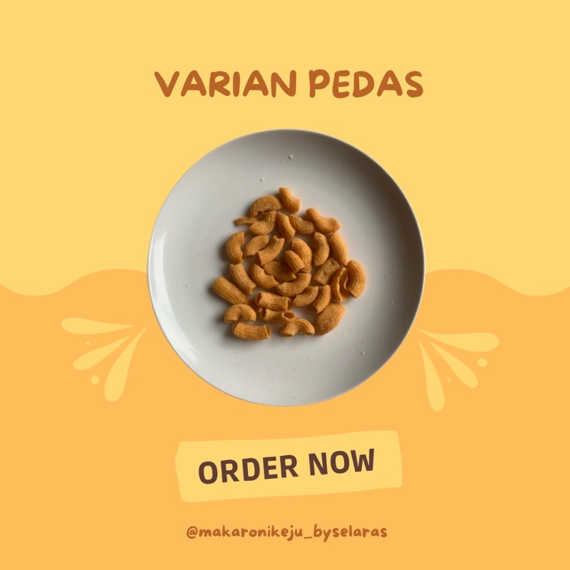 

Makaroni Keju Varian Pedas