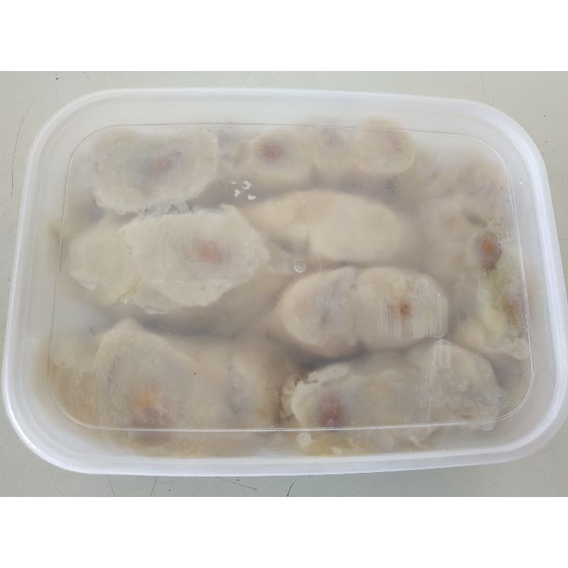 

Durian Medan kupas
