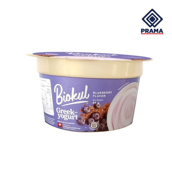 

BIOKUL YOGURT GREEK BLUEBERRY 80GR