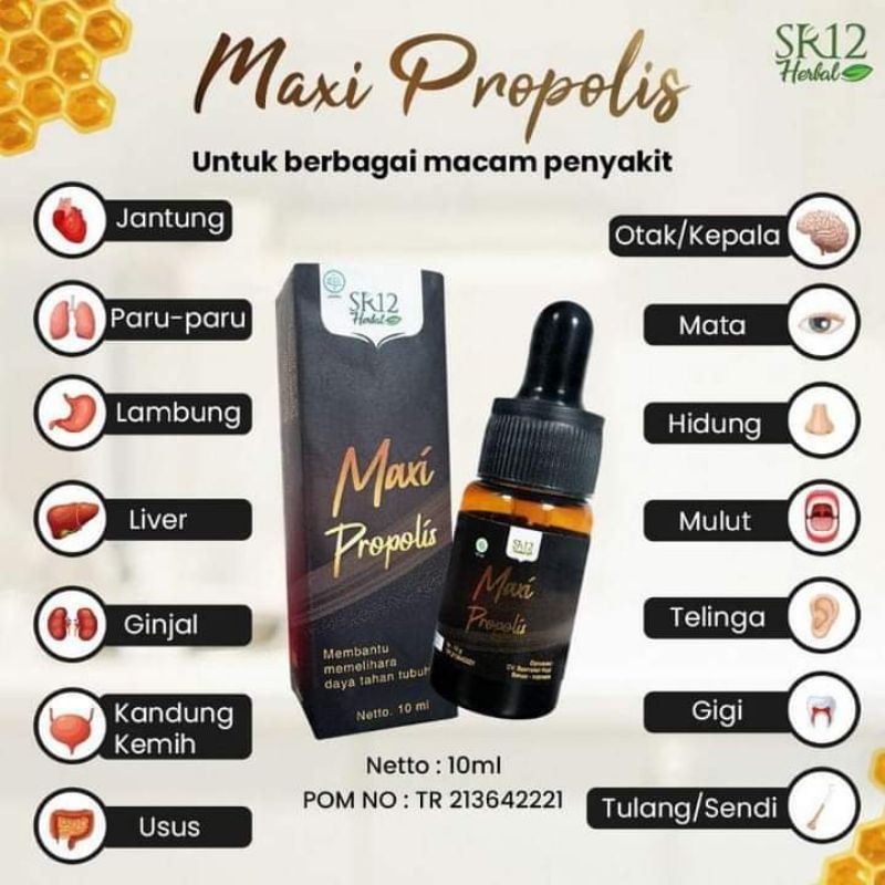 MAXI PROPOLIS SR12 /READY STOK/PEKANBARU/RIAU