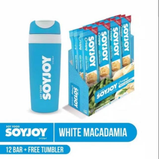 Soyjoy White Macadamia + Tumbler Soyjoy