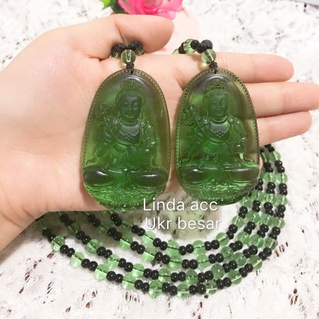 kalung giok dewi batu giok asli