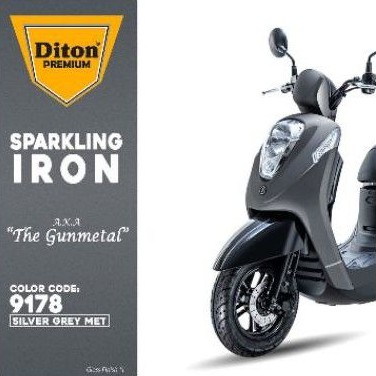 CAT SEMPROT DITON PREMIUM SILVER GREY MET 9178