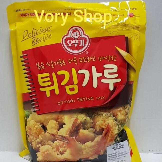 

Ottogi Frying mix tepung bumbu udang ayam goreng korea 1kg