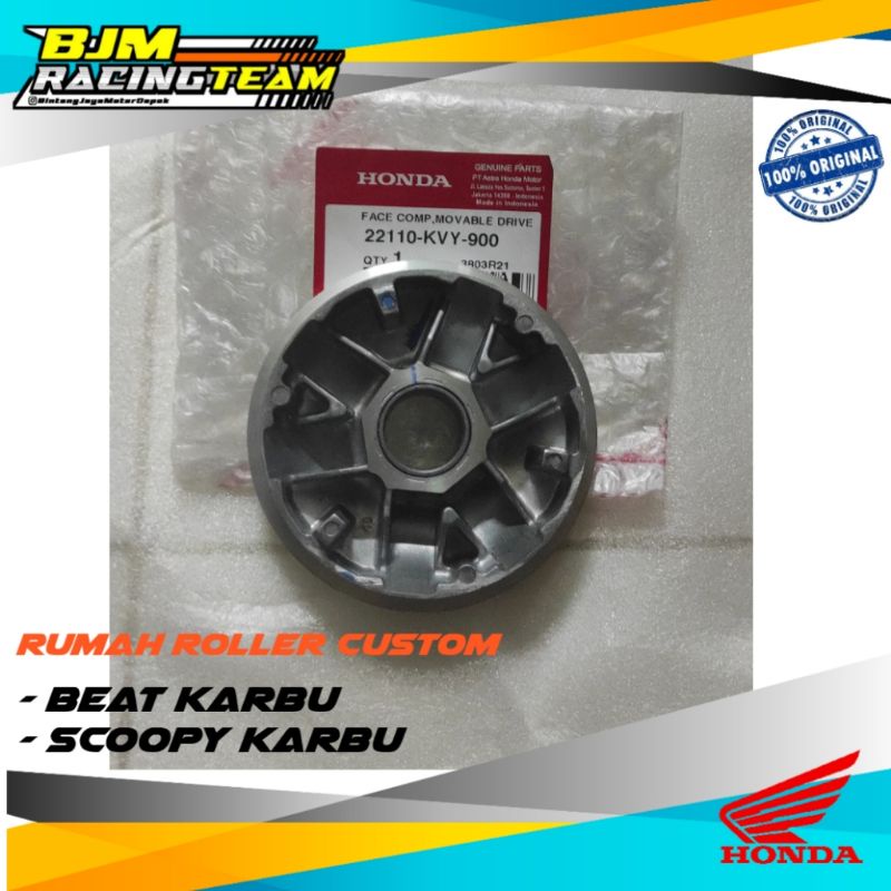 RUMAH ROLLER BEAT KARBU BUBUT 13,5 13,8 PULLEY BEAT KARBU BUBUT