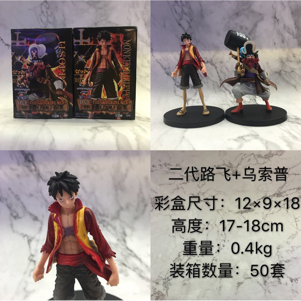 12Pcs Action Figure One Piece Luffy Sabo Shank PVC Shopee Indonesia