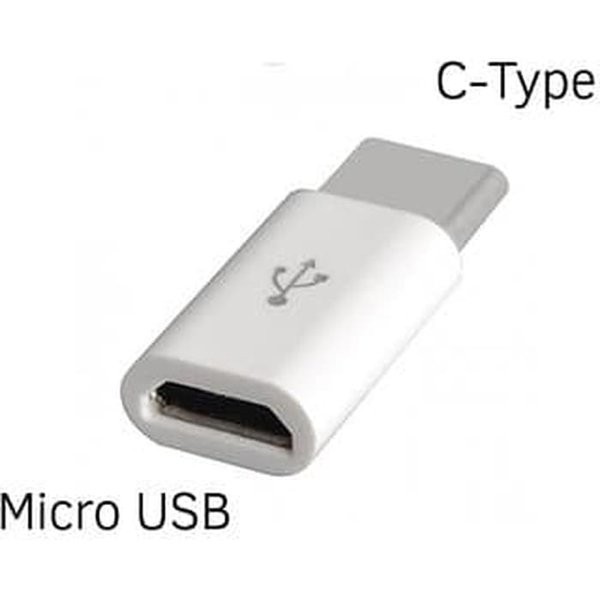 Converter konverter Connector conector Micro USB To Type C Konektor Mikro USB Ke Tipe C Smartphone