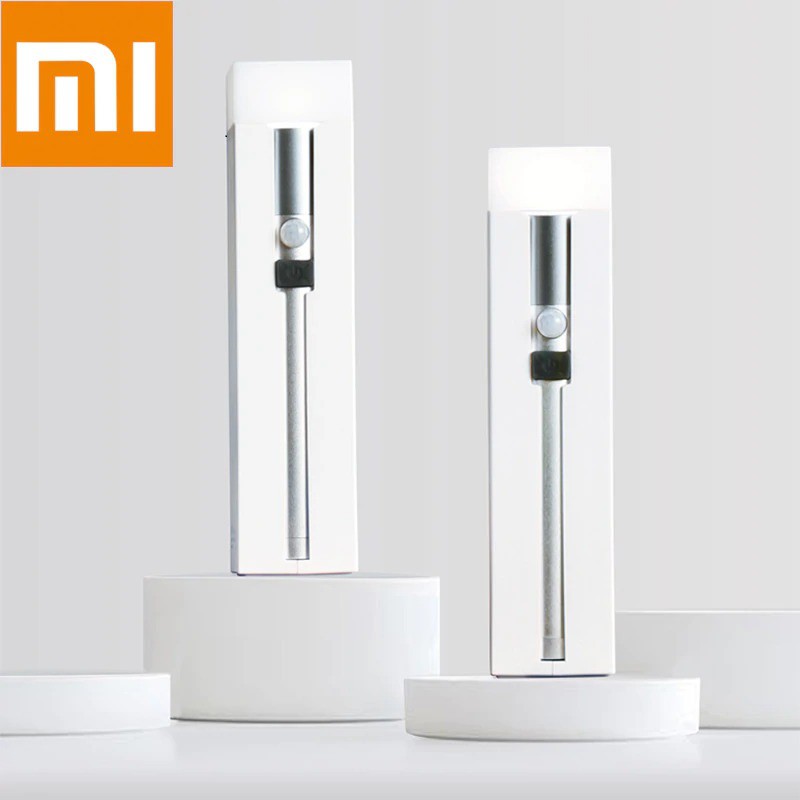 Xiaomi NexTool Lampu Senter Sensor Gerak Flashlight Emergency Lamp Powerbank - White