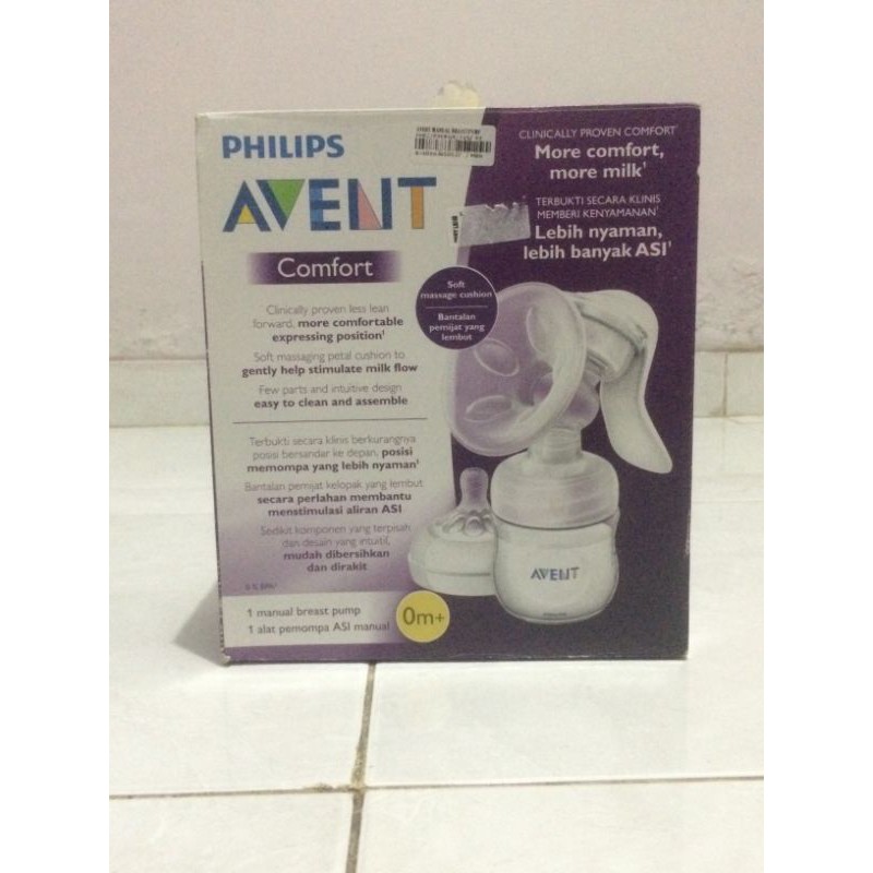 PRELOVED POMPA ASI PHILIPS AVENT MANUAL