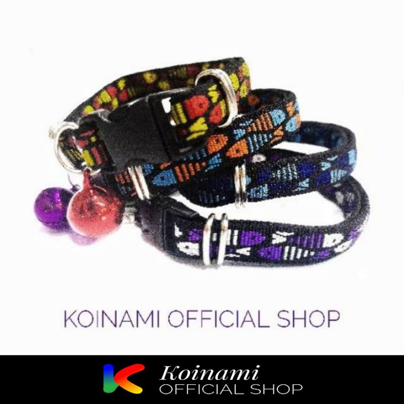 KALUNG KUCING ANJING MOTIF  IKAN