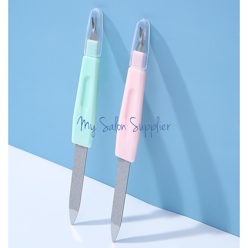 Kikir Kuku + Kutikula 2in1 Nail File + Cuticle Trimmer 3068