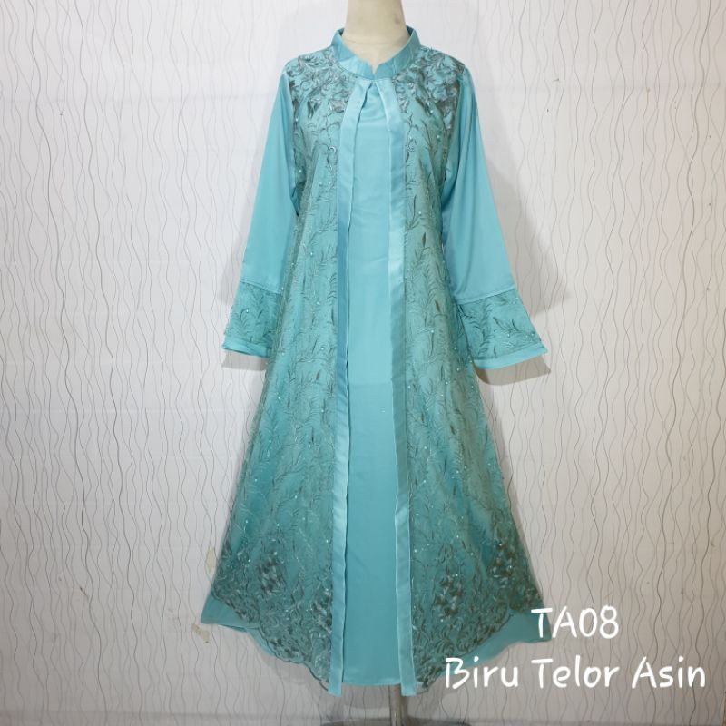 Gamis Tile Rompi Mutiara TR01/TA08 Mix Premium Velvet UK