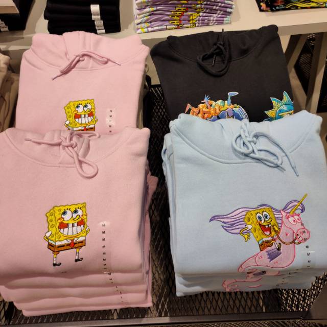 Hoodie spongebob H&M SALE Shopee Indonesia