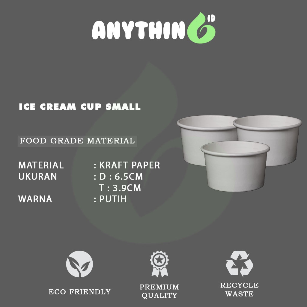 Paper Cup Ice Cream 2oz / Paper Cup 2oz