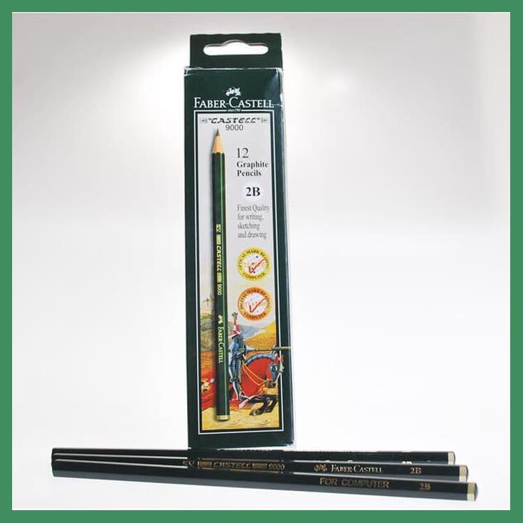 

PENSIL FABER CASTELL 2B ( PENSIL UJIAN) ATK