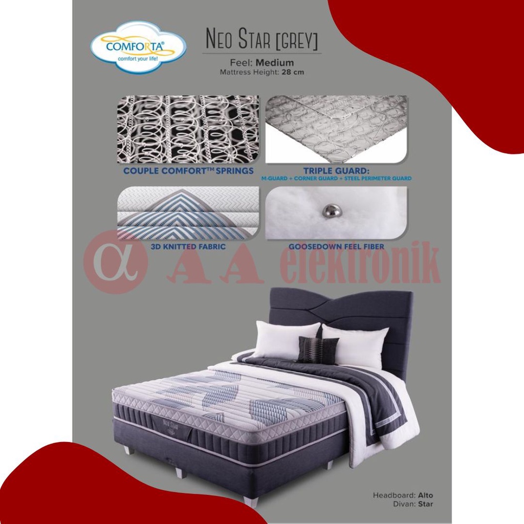 Spring Bed Set Comforta Neo Star