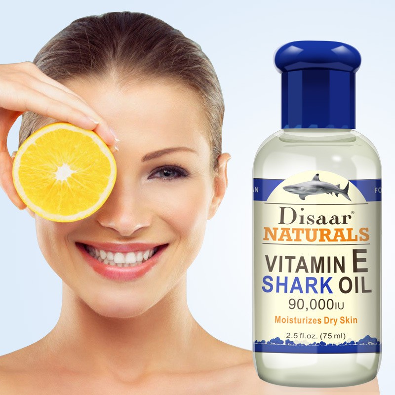 Vitamin E Shark Oil Moisturizes Dry Skin Whitening Moisturizing Anti Wrinkle And Firming Skin Shopee Indonesia