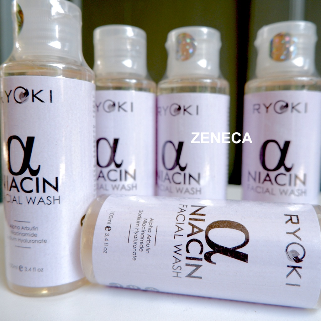 Ryoki Niacin Facial Wash Original BPOM Murah