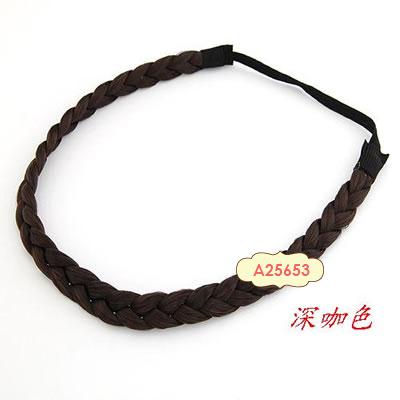 LRC Aksesoris Rambut Korean fashion braid periwig charm design hair band hair accessories A25651