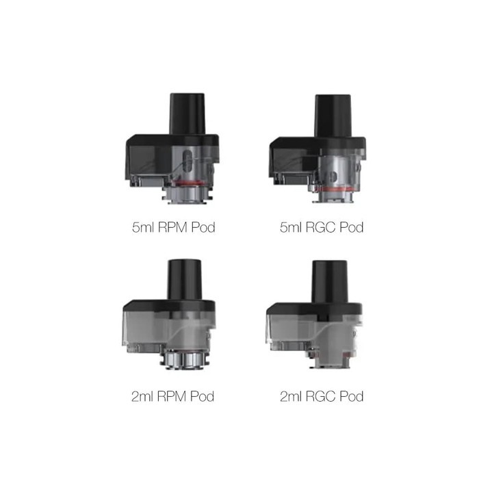 Cartridge SMOK RPM80 Empty Pod 5ml tanpa coil 1pcs untuk RGC dan RPM 80