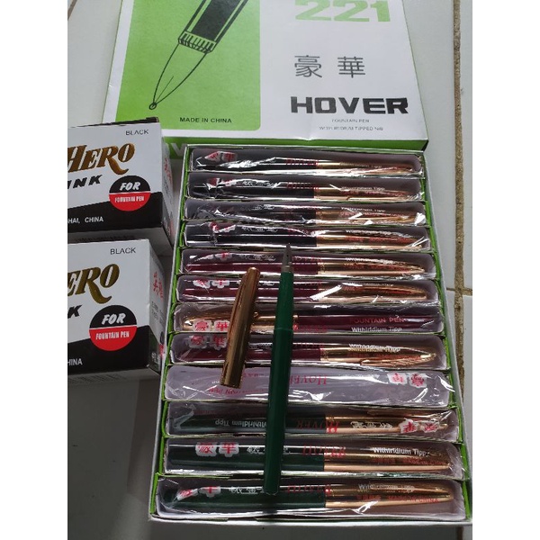 Pulpen khot pena khot kaligrafi pena hover, tinta Hero | Pena Tutul | pena kaligrafi murah