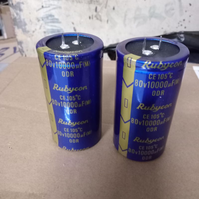 Elco 10000UF 80V Rubycon