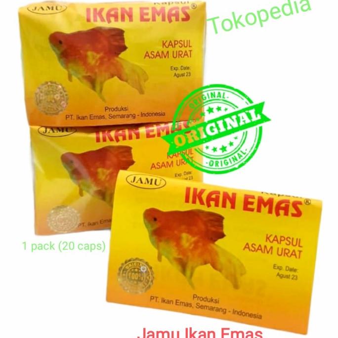 

JAMU IKAN MAS 1 PACK ISI 20 KAPSUL