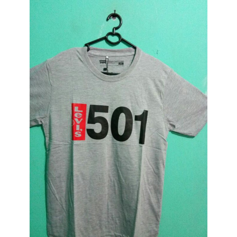 Kaos Oblong Levis 501 Pria / Kaos Kekinian