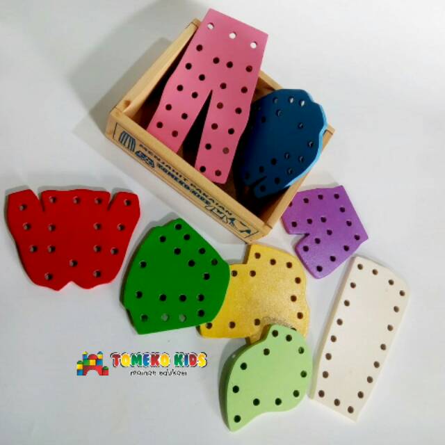 mainan anak menjahit baju tomeko