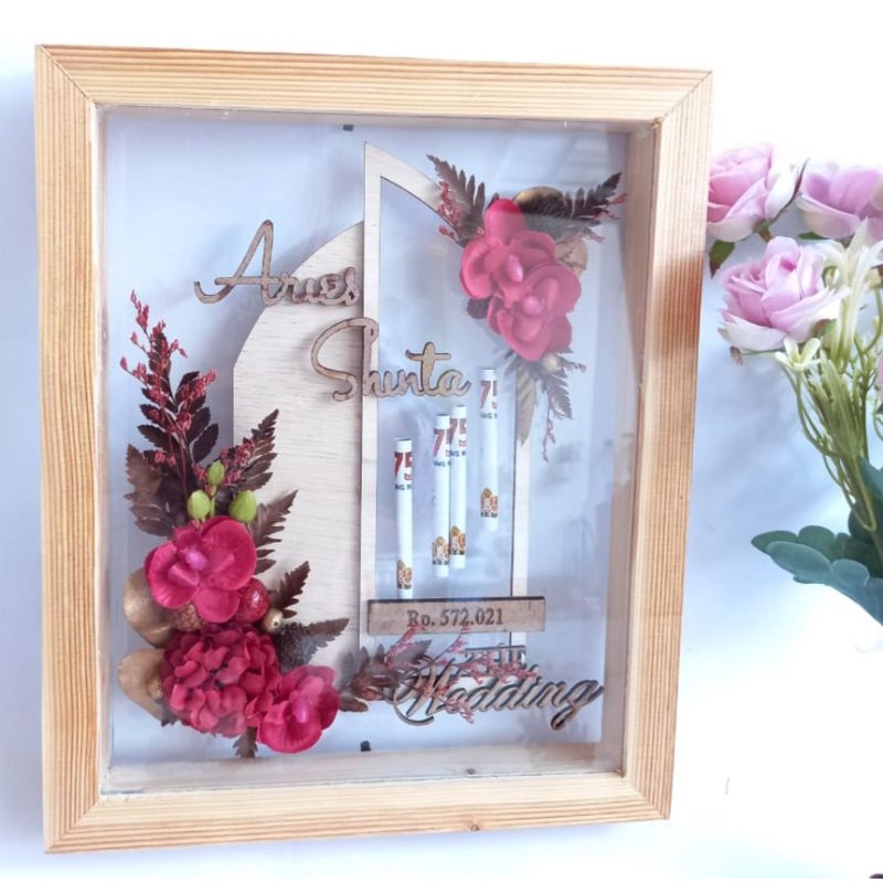 MAHAR TRANSPARAN AKRILIK RUSTIK 3