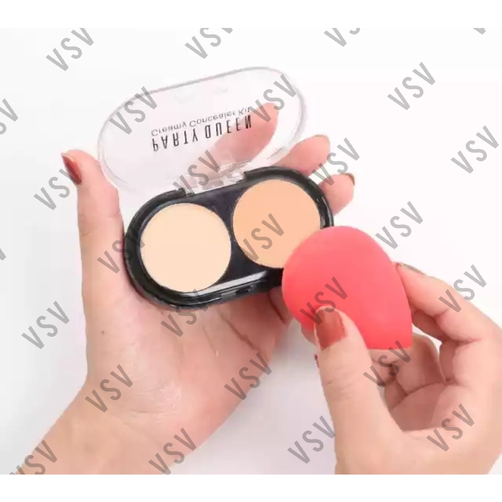 Beauty Blender SET Blend Spons Spon Foundation Wajah / Spons Make Up Sponge Puff Makeup (WARNA RANDOM)