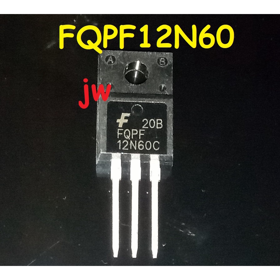 FQPF12N60C FQPF12N60 12N60 600V 12A N-Channel MOSFET