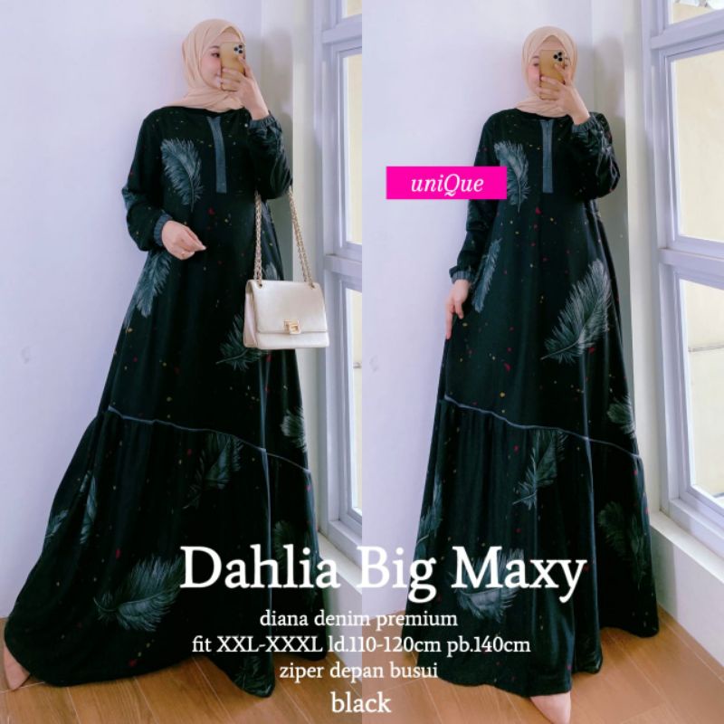 Dahlia Maxy Dress Busui Jumbo Gamis Big Size Dress Muslimah Levila Maxy gamis diana denim jumbo busui xxxl ld 120cm Gamis Bahan Adem Gamis Muslim Lebaran Terbaru Gamis Wanita Super Jumbo Levila Dres Jumbo Busui Friendly Gamis Kondangan Remaja Muslimah