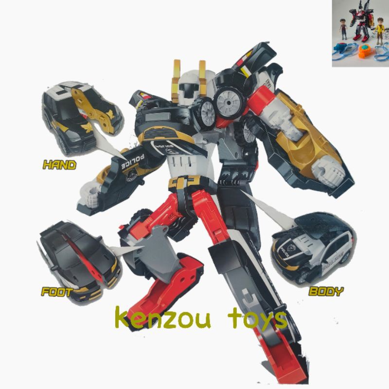 Robot Tobot7 tritan set 2figur led plus 2kalung suara