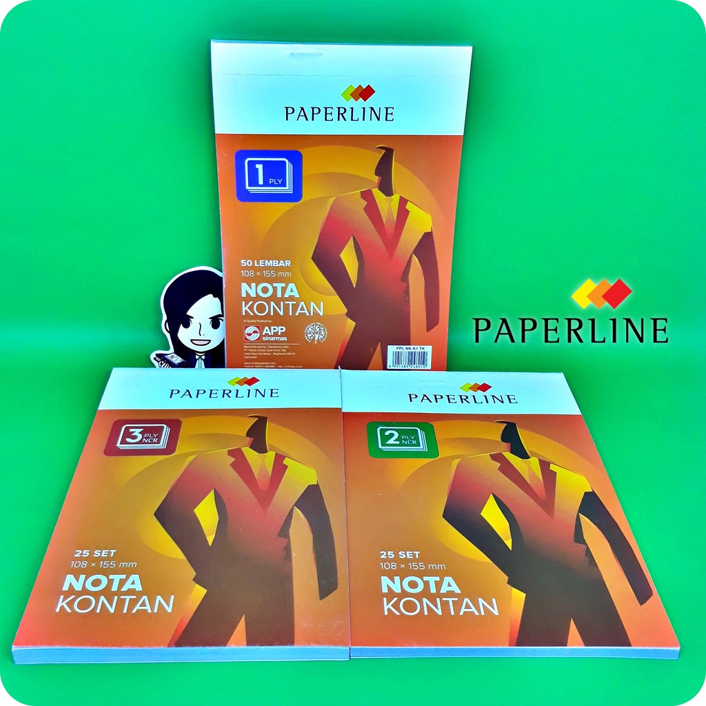 

NOTA KONTAN Paperline Termurah | 108x155mm