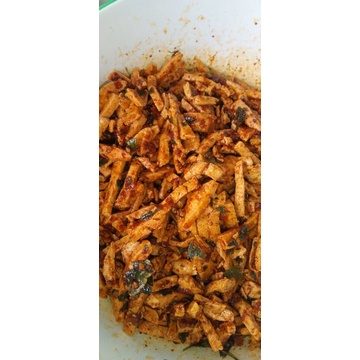 

Basreng pedas extra daun jeruk
