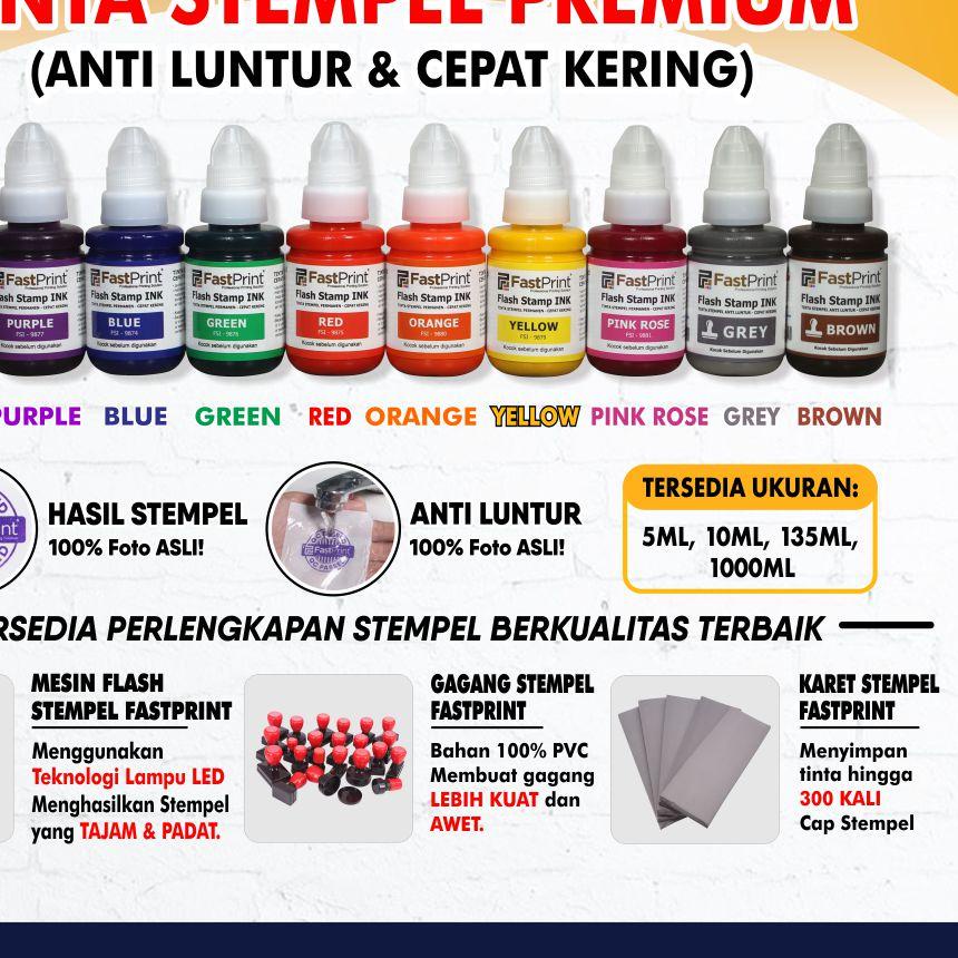 

BAYAR DITEMPAT✔️Fast Print Tinta Stempel Flash 135 ML|SQ5