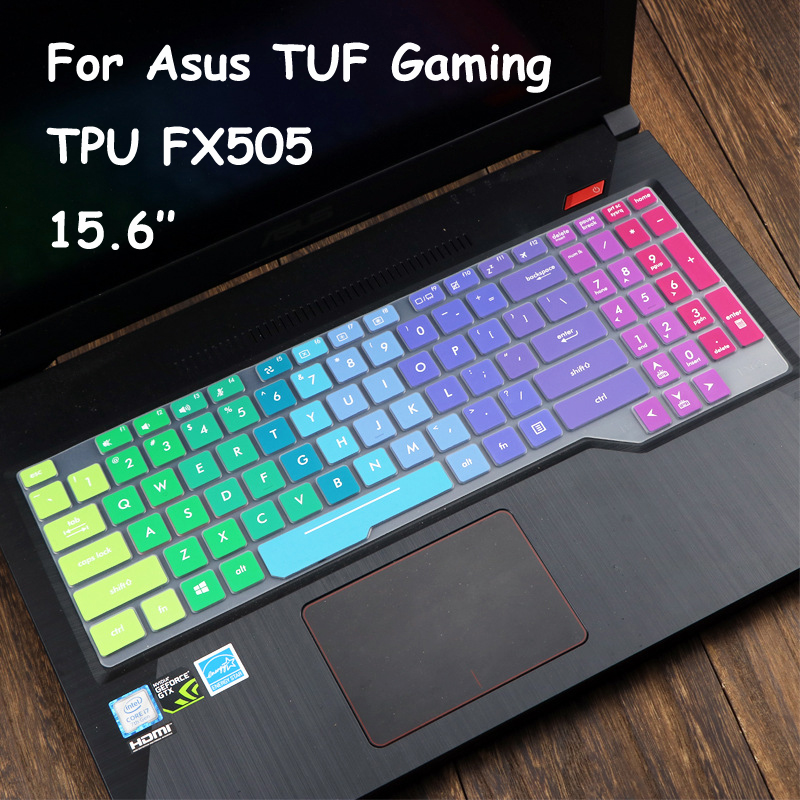 Cover Pelindung Keyboard Gaming Bahan Silikon Untuk Asus TUF FX505 FX505D Fx505DT Fx505ge FX505G FX505G FX505G Fx50G Fx5G Fx5G F50X5G Fx6G 15dddddm6g